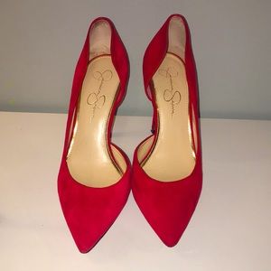 Women’s red heel